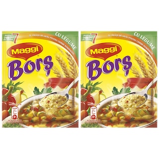 Maggi | Bors | Bors pudra cu legume 2x70g