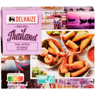 Delhaize | Creveti tailandezi aperitiv 208g