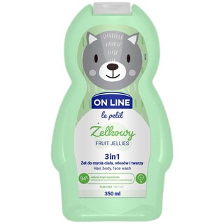 On Line | Le Petit | Gel de dus 3 in 1 Fruit Jellies 350ml