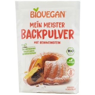 Biovegan | Praf de copt bio, fara gluten 3x17g