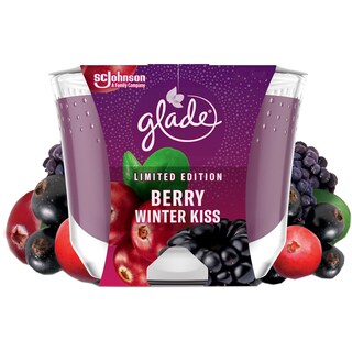 Glade | Lumanare parfumata Berry Winter Kiss 129g