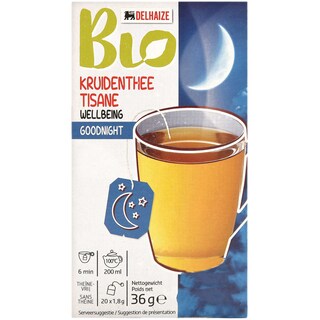 Delhaize Bio | Ceai Noapte buna 20x1.8g