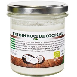 Unt din nuci de cocos eco 250g