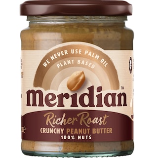 Meridian | Unt de arahide cu gust intens, crocant 280g