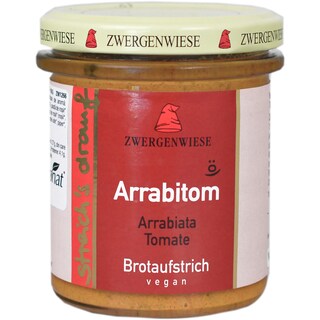 Zwergenwiese | Crema tartinabila arabiata si tomate bio 160g