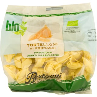 Bertagni Bio | Tortelloni bio cu 3 tipuri de branza 250g