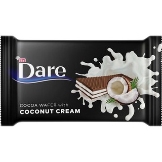Dare | Napolitane cu crema de cocos 40g
