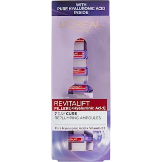 L'Oreal Paris | Revitalift | Fiole anti age cu Acid Hialuronic 7x1.3ml