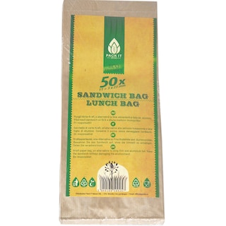 Pack It Nature | Pungi de hartie, 50 bucati