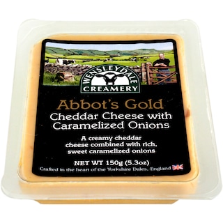 Abbot's Gold | Branza Cheddar cu ceapa caramelizata 150g