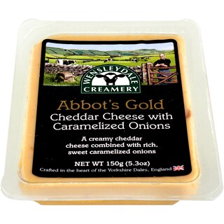 Abbot's Gold | Branza Cheddar cu ceapa caramelizata 150g
