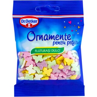 Dr. Oetker | Ornamente pentru prajituri fluturasi 30g