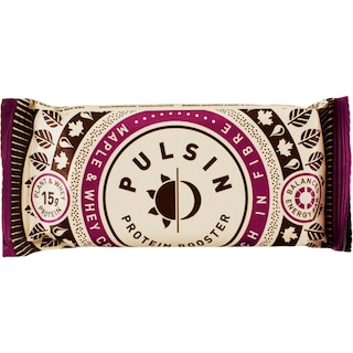 Pulsin | Baton vegan cu zer crocant si sirop de artar 50g