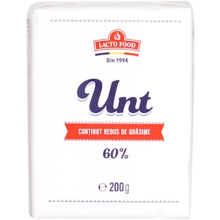 Lacto Food | Unt 60% grasime 200g