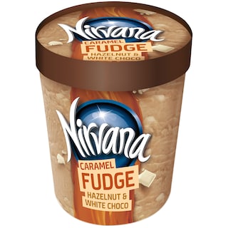 Nirvana | Inghetata Caramel Fudge 353g