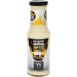 V6 | Sos cu usturoi pentru gratar 200ml