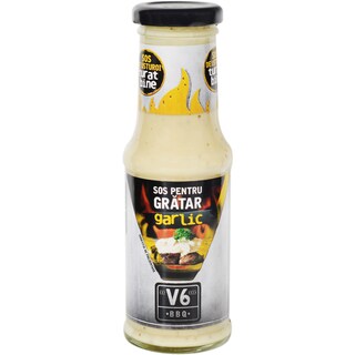 V6 | Sos cu usturoi pentru gratar 200ml