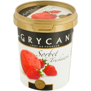 Grycan | Inghetata cu sorbet de capsuni 500ml