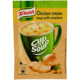 Knorr | Cup a Soup | Amestec pentru supa crema de pui cu crutoane 16g