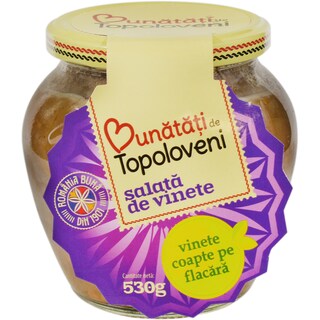 Bunatati de Topoloveni | Salata de vinete  530g