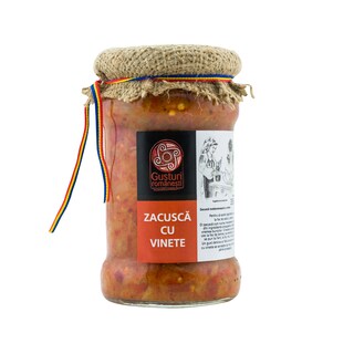 Gusturi romanesti | Zacusca cu vinete 300g