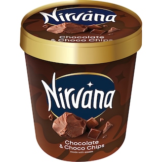 Nirvana | Inghetata Chocolate & Choco Chips 655g