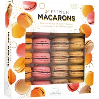 Chateau Blanc | Macarons asortate festiv 280g