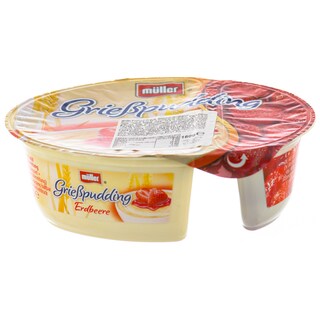 Muller | Gris cu capsuni 160g