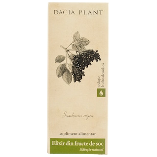 Dacia Plant | Elixir din fructe de soc pentru slabit 200ml