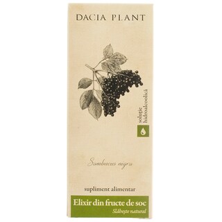 Dacia Plant | Elixir din fructe de soc pentru slabit 200ml