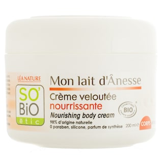 So'Bio | Crema bio pentru corp cu lapte de magarita 200ml