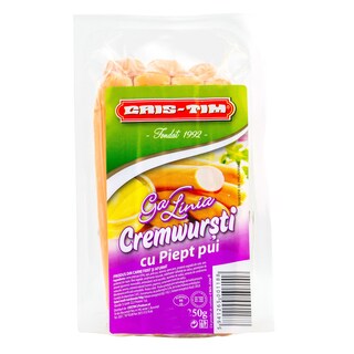 Cris-Tim | Cremwursti cu piept de pui 250g