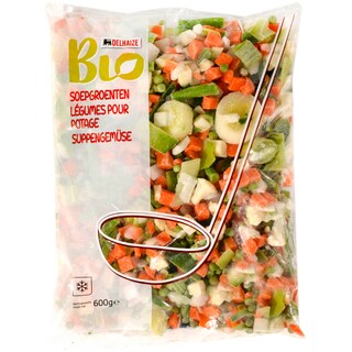 Delhaize Bio | Amestec de legume pentru supa 600g