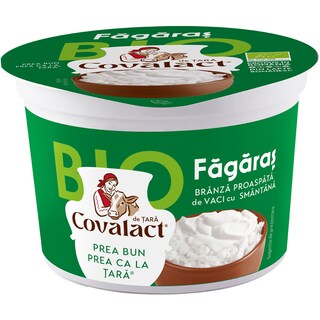 Covalact de Tara | Fagaras bio 7% grasime 185g