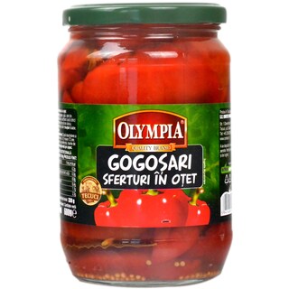 Olympia | Gogosari sferturi in otet 600g