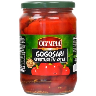 Olympia | Gogosari sferturi in otet 600g