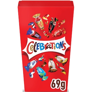 Celebrations | Mini Box selectie de ciocolata cu lapte 69g