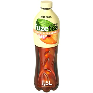 Fuzetea | Ceai negru Zero zahar, cu suc de piersici si trandafiri 1.5L