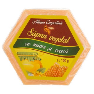 Albina Carpatina | Sapun cu miere si ceara 100g
