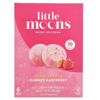 Little Moons | Inghetata mochi cu zmeura 192g