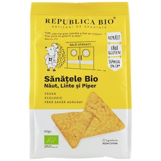 Republica Bio | Sanatele bio cu naut, linte si piper 40g