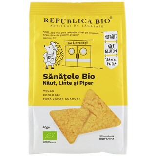 Republica Bio | Sanatele bio cu naut, linte si piper 40g