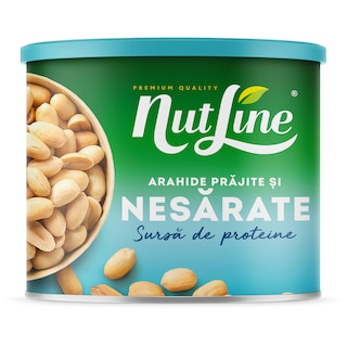 Nutline | Arahide prajite, nesarate 135g