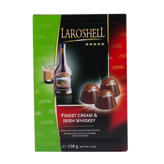 Laroshell | Praline de ciocolata cu crema de Whisky 150g