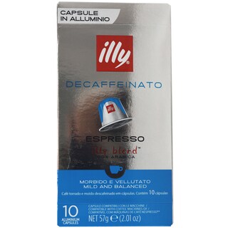 Illy | Cafea Espresso decofeinizata 10 capsule