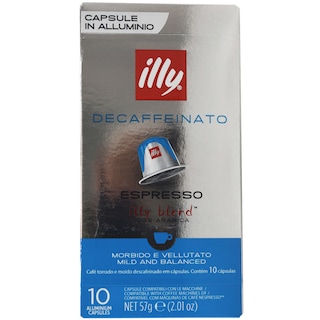 Illy | Cafea Espresso decofeinizata 10 capsule