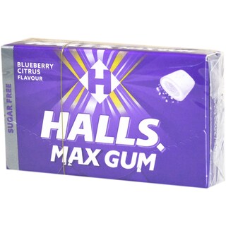 Halls | Guma de mestecat cu aroma de afine si citrice 18g