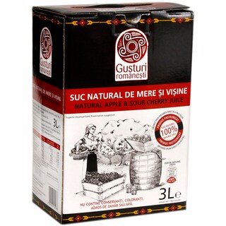 Gusturi romanesti | Suc natural de mere si visine 3l