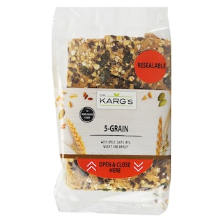 Dr. Karg | Paine integrala crocanta, 5 cereale 200g