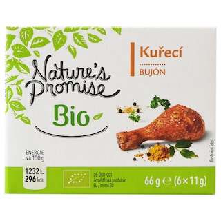 Nature's Promise Bio | Cuburi pentru supa cu gust de gaina 6x11g